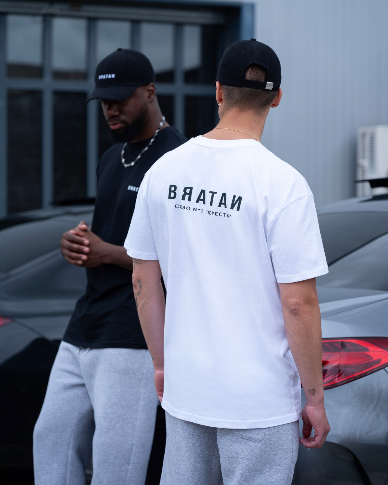 T-shirt Oversize Bratan n°1 White