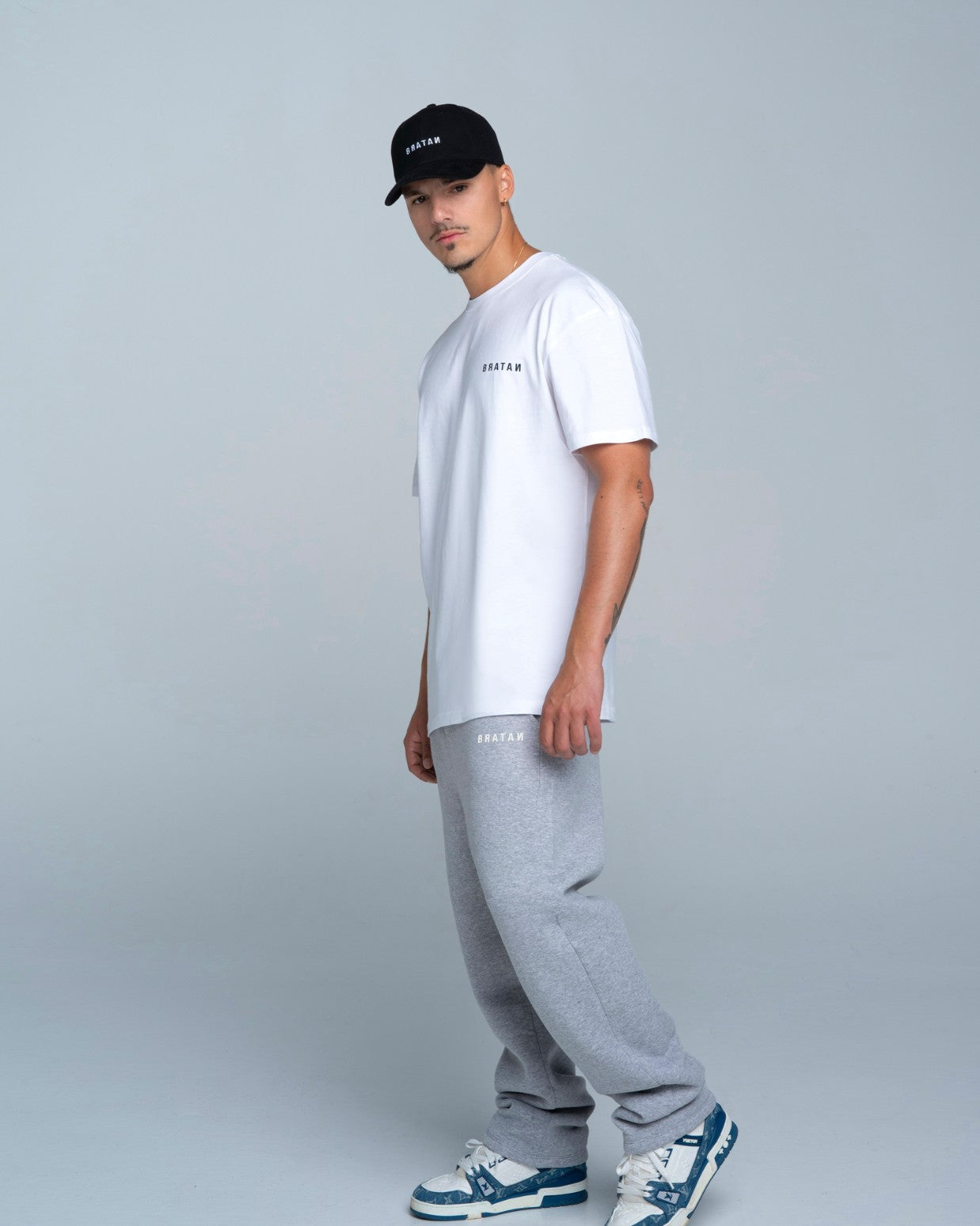 T-shirt Oversize Bratan n°1 White