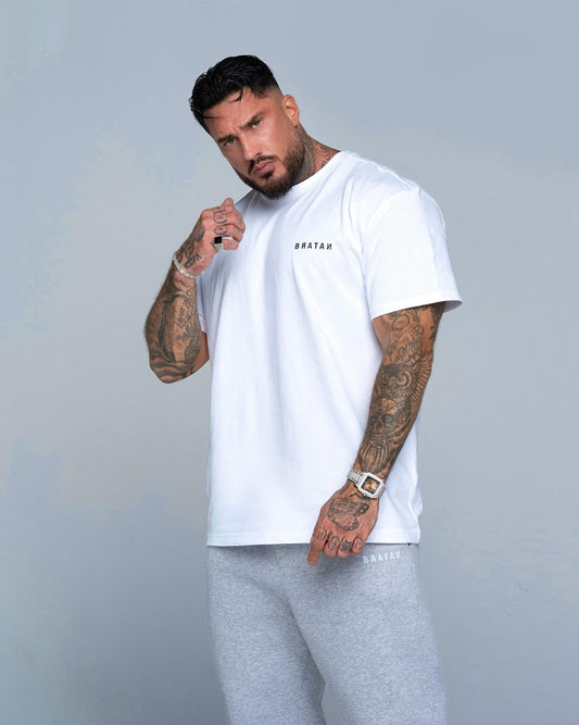 T-shirt Oversize Bratan n°1 White