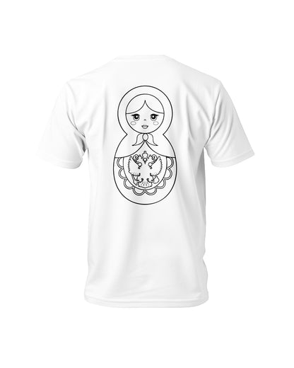 T-shirt : Matriochkas 🪆 White
