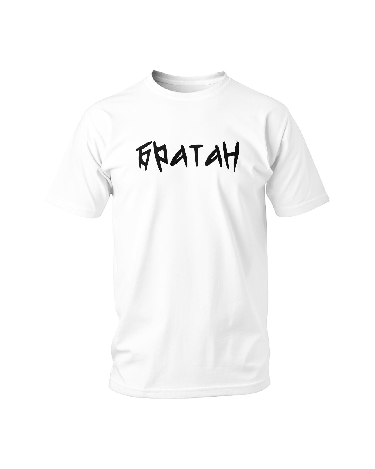 T-Shirt - Bratan Cyrillique White